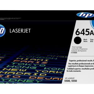 HP 645A Black Original LaserJet Toner Cartridge