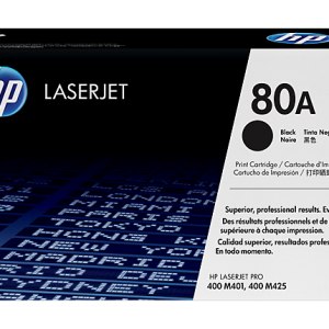 HP 80A Black Original LaserJet Toner Cartridge